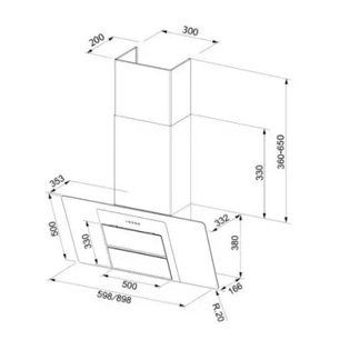 Вытяжка Фабер NORTHIA EG8+ BK A60 фото 2 в Челябинске Вытяжка Faber NORTHIA EG8+ BK A60 фото 2 в Челябинске