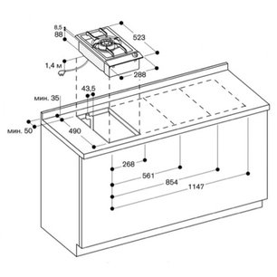 Варочная панель Gaggenau VG 231-234 фото 4 в Челябинске