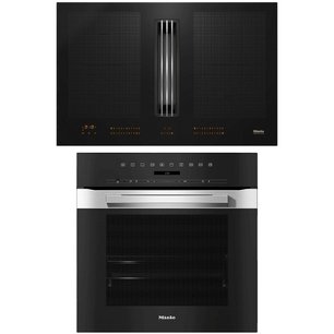 Miele (варочная панель с вытяжкой KMDA 7634 FL + духовой шкаф H 7464 BP EDST/CLST) фото в Челябинске Miele (варочная панель с вытяжкой KMDA 7634 FL + духовой шкаф H 7464 BP EDST/CLST) фото в Челябинске