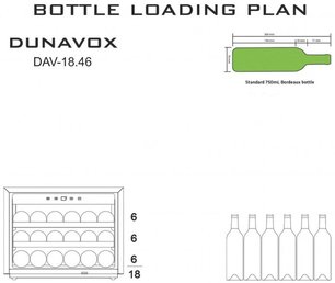 Винный шкаф Дунавокс DAV-18.46SS.TO фото 4 в Челябинске Винный шкаф Dunavox DAV-18.46SS.TO фото 4 в Челябинске