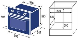 Духовой шкаф электрический Зигмунд Штайн E 149 W фото 2 в Челябинске Духовой шкаф электрический Zigmund Shtain E 149 W фото 2 в Челябинске