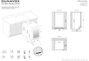 Винный шкаф Дунавокс DAUF-38.100DSS фото 2 в Челябинске Винный шкаф Dunavox DAUF-38.100DSS фото 2 в Челябинске