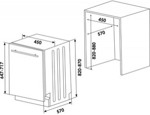 Встраиваемая посудомоечная машина Шауб Лоренц SLG VI4210 фото 2 в Челябинске Встраиваемая посудомоечная машина Schaub Lorenz SLG VI4210 фото 2 в Челябинске