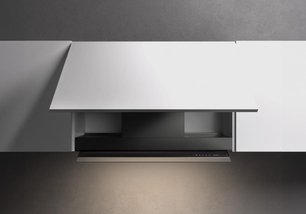 Вытяжка Фалмек Virgola Touch NRS 90 black (900) фото 2 в Челябинске Вытяжка Falmec Virgola Touch NRS 90 black (900) фото 2 в Челябинске