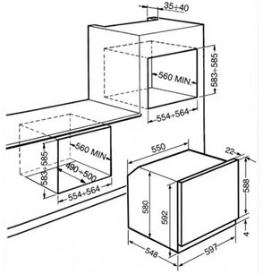 Духовой шкаф Смег SC115A фото 2 в Челябинске Духовой шкаф Smeg SC115A фото 2 в Челябинске