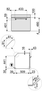 Многофункциональный духовой шкаф Смег SF700BS фото 4 в Челябинске Многофункциональный духовой шкаф Smeg SF700BS фото 4 в Челябинске
