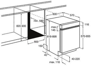 Посудомоечная машина АЕГ F55002IM0P фото 4 в Челябинске Посудомоечная машина AEG F55002IM0P фото 4 в Челябинске
