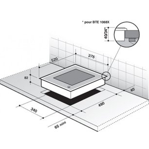 Модульная система De Dietrich DTE 1028 X фото 2 в Челябинске