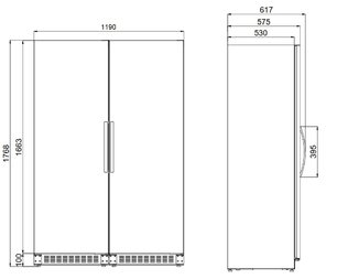 Винный шкаф Дометик B195S Double Basic фото 3 в Челябинске Винный шкаф Dometic B195S Double Basic фото 3 в Челябинске