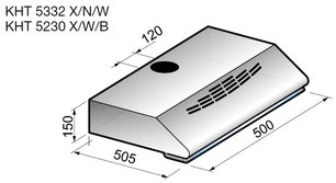 Вытяжка Кертинг KHT 5332 W фото 2 в Челябинске Вытяжка Korting KHT 5332 W фото 2 в Челябинске