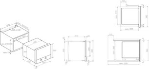 Встраиваемая микроволновая печь Pando PHM-950R фото 3 в Челябинске