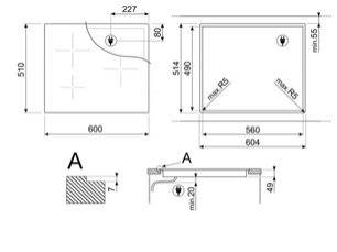 Варочная панель Smeg SI2M7643D фото 4 в Челябинске