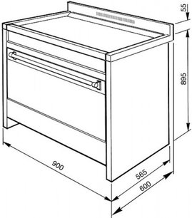 Варочный центр Смег CS19RW-7 фото 2 в Челябинске Варочный центр Smeg CS19RW-7 фото 2 в Челябинске