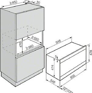 Духовой шкаф Миле H6890BP EDST/CLST сталь фото 2 в Челябинске Духовой шкаф Miele H6890BP EDST/CLST сталь фото 2 в Челябинске
