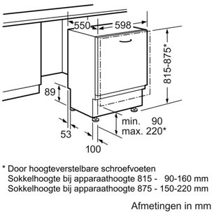 Встраиваемая посудомоечная машина Neff S51N63X0 фото 3 в Челябинске