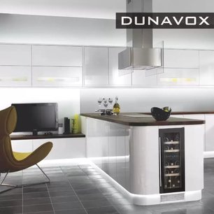 Винный шкаф Дунавокс DAUF-17.58DB фото 2 в Челябинске Винный шкаф Dunavox DAUF-17.58DB фото 2 в Челябинске