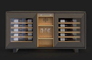 Двухтемпературный винный шкаф EuroCave D-HARMONIE D-H003 фото в Челябинске