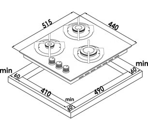 Варочная панель Schaub Lorenz SLK GW4520 фото 2 в Челябинске