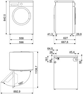 Стиральная машина Смег WM3T24RU фото 4 в Челябинске Стиральная машина Smeg WM3T24RU фото 4 в Челябинске