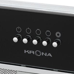 Встраиваемая вытяжка Krona ELISA 600 GLASS BLACK PB фото 2 в Челябинске Встраиваемая вытяжка Krona ELISA 600 GLASS BLACK PB фото 2 в Челябинске