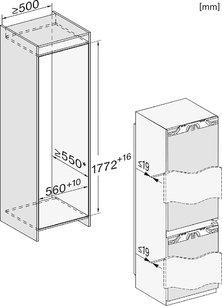 Встраиваемый холодильник Миле KFN 7734 E фото 4 в Челябинске Встраиваемый холодильник Miele KFN 7734 E фото 4 в Челябинске