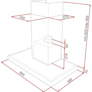 Вытяжка Тека DPL 90 STAINLESS STEEL фото 2 в Челябинске Вытяжка Teka DPL 90 STAINLESS STEEL фото 2 в Челябинске