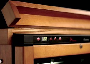 Винный шкаф IP CEXP 401 RU дуб фото 3 в Челябинске