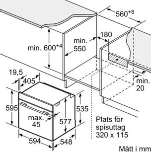Духовой шкаф Бош HBG832DC1S фото 4 в Челябинске Духовой шкаф Bosch HBG832DC1S фото 4 в Челябинске