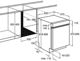 Посудомоечная машина АЕГ F88060IM0P фото 3 в Челябинске Посудомоечная машина AEG F88060IM0P фото 3 в Челябинске