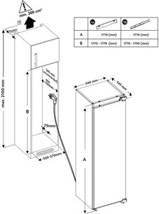 Встраиваемый холодильник Шауб Лоренц SLS E310WE фото 4 в Челябинске Встраиваемый холодильник Schaub Lorenz SLS E310WE фото 4 в Челябинске