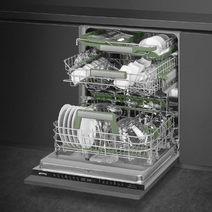Встраиваемая посудомоечная машина Smeg STL7324AQLLW фото 3 в Челябинске