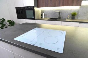 Индукционная варочная панель Brandt BPI164DUW фото 2 в Челябинске