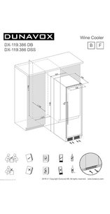Винный шкаф Дунавокс DX-119.386DSS фото 3 в Челябинске Винный шкаф Dunavox DX-119.386DSS фото 3 в Челябинске