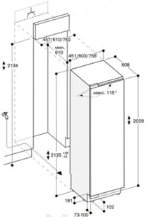 Встраиваемый морозильник Гаггенау RF471304 фото 4 в Челябинске Встраиваемый морозильник Gaggenau RF471304 фото 4 в Челябинске