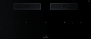 Индукционная варочная поверхность с вытяжкой Kuppersbusch KMI 12850.0 SR-E Black Velvet фото в Челябинске