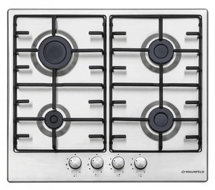 Газовая варочная панель MAUNFELD EGHS.64.3ES фото 2 в Челябинске Газовая варочная панель MAUNFELD EGHS.64.3ES фото 2 в Челябинске