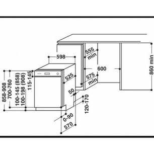 Встраиваемая посудомоечная машина KitchenAid KDSCM82100 фото 4 в Челябинске