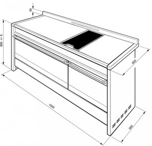 Варочный центр Smeg A5-8 фото 2 в Челябинске