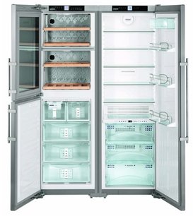 Холодильник Либхер SBSes 7165 PremiumPlus Vinidor BioFresh NoFrost фото 2 в Челябинске Холодильник Liebherr SBSes 7165 PremiumPlus Vinidor BioFresh NoFrost фото 2 в Челябинске