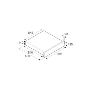 Встраиваемый ящик для подогрева Bertazzoni WD60HERND фото 4 в Челябинске