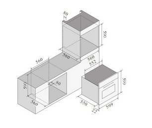 Духовой шкаф ILVE OV60SNE3/AWG фото 2 в Челябинске