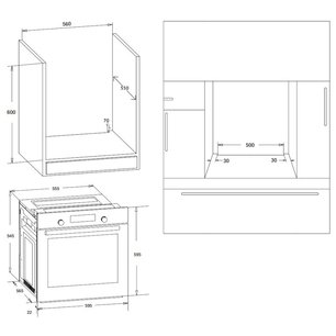 Электрический духовой шкаф Korting OKB 370 CMB фото 4 в Челябинске