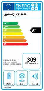 Холодильник Смег C3180FP фото 3 в Челябинске Холодильник Smeg C3180FP фото 3 в Челябинске
