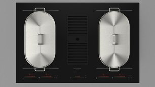 Варочная панель с встроенной вытяжкой Fulgor Milano FCLHD 8041 HID TS BK2 фото 4 в Челябинске