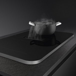 Варочная панель с вытяжкой Smeg HHSL7844X фото 4 в Челябинске