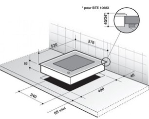 Модульная система De Dietrich DTE 1068 X фото 3 в Челябинске