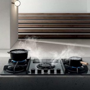 Варочная панель с вытяжкой Elica NIKOLATESLA FLAME GR/A/88 фото 4 в Челябинске