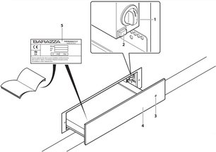 Встраиваемый подогреватель посуды Barazza 1CEEVEN фото 3 в Челябинске