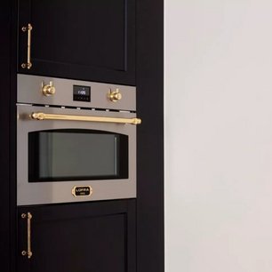 Встраиваемая микроволновая печь Lofra FMRS66ME BRASS фото 4 в Челябинске