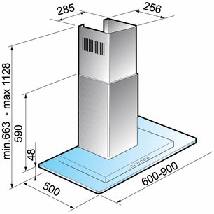 Вытяжка Кертинг KHC 9956 X фото 2 в Челябинске Вытяжка Korting KHC 9956 X фото 2 в Челябинске